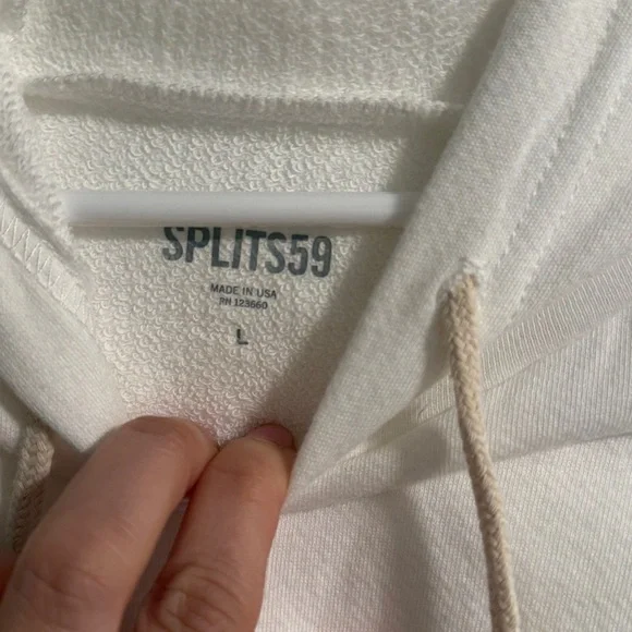 NWT Split59 Zoey Cropped Hoodie SZ large - Picture 6 of 7